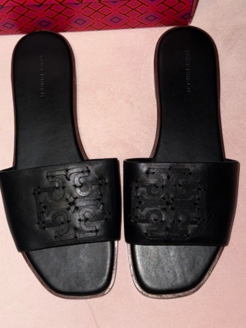 Tory Burch Black Sandals Size 8